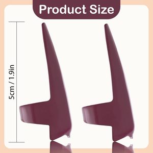 Custom Made Stainless-Steel <b>Hair</b> Sectioning Ring Finger Tool for Stitching Braids Accessory for Human <b>Hair</b> <b>Extensions</b> - Product Image 4