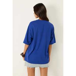 เสื้อยืดพื้นฐานลายโอเวอร์ไซส์ - Product Image 4