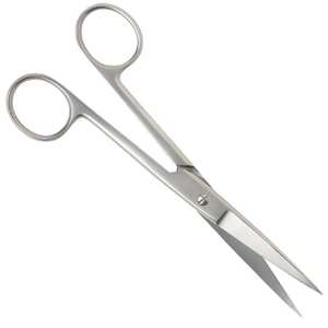 กรรไกรผ่าตัด เกรดทางการแพทย์ ปลอดเชื้อ ทนทาน ทำจากไทเทเนียมและโลหะ สำหรับการผ่าตัดที่แม่นยำ ใช้สำหรับปฐมพยาบาล ตัดเย็บแผล สแตนเลส - Product Image 2