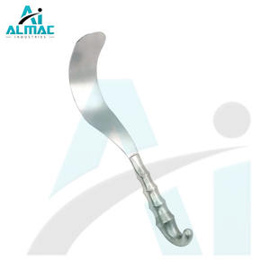 Retractor Deaver de acero inoxidable de alta calidad personalizado superior ALMAC con mango hueco chapado en oro para cirugía plástica Manual - Product Image 1