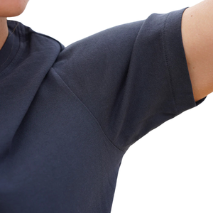 T-shirt à manches courtes col rond bleu marine pour femme 100% coton biologique de luxe pré-rétréci certifié GOTS Premium Soft Classic Fit Tee - Product Image 6