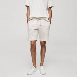 Pantalones cortos de sudor para hombre de algodón 100% de la mejor calidad, transpirables, de secado rápido, nueva moda, estilo informal personalizado, superventas, servicio OEM - Product Image 1