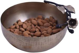 Etal Decorativo andmade Ruit ererving Owl eso ALE esetal etal Erving Bowl anufacturer y Exporter uustom - Product Image 5