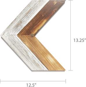 Décoration murale de flèche en bois de ferme rustique-Ensemble de 3 flèches décoratives en bois-Décoration intérieure 13.25x12.5 (chaque flèche) - Product Image 5