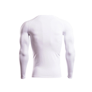 Chemise de compression à bas prix, design personnalisé, impression par sublimation, manches longues, prix bas, grande taille, chemise de compression pour homme - Product Image 5