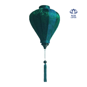 Traditional Vietnamese Silk Lantern Handmade Hanging Lantern for Cultural Event and Restaurant Decoration - Product Image 1