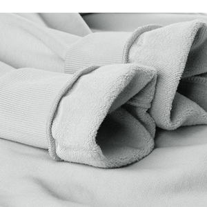 Sweat à capuche en coton imprimé personnalisé pour hommes pull en polaire renard argenté de haute qualité sweats à capuche grande taille pour enfants et adultes - Product Image 3