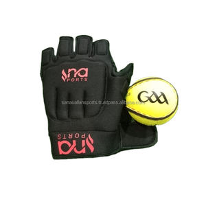 Gants de hurling de qualité supérieure pas cher prix Logo sur mesure anti-dérapant jeux de hurling gants de hurling demi-doigts gants de hurling - Product Image 1