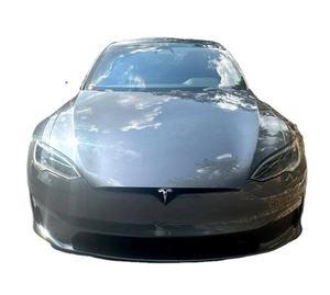Sparkling 2024 Model S Plaid AWD Used Dark Electric Turbo Alloy Wheels Leather Navigation Remote <b>Start</b> Power Mirror - Product Image 1