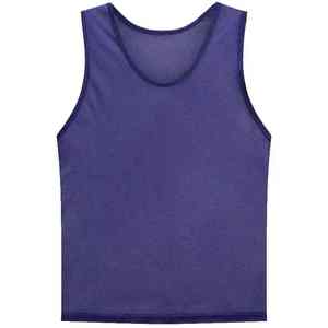 เสื้อกล้ามผู้ชายแบบสแปนเด็กซ์รัดรูป ระบายอากาศได้ดี ป้องกันหน้าอก ไซส์ใหญ่ ไม่มีแขน สำหรับเล่นฟุตบอล กีฬา ฤดูร้อน - Product Image 3