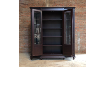 Classic Mahogany Clothing <b>Wardrobe</b> Durable Wooden <b>Storage</b> <b>Solution</b> for Homes Villas and Hotels - Product Image 4
