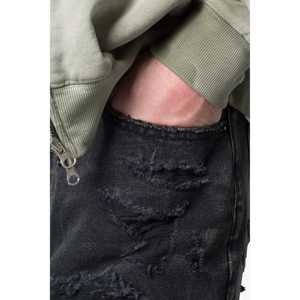 Le Denim Déchiré Ultra Baggy-Noir Vintage - Product Image 2