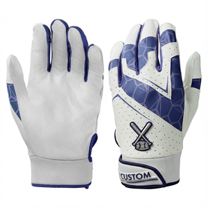 Gants de frappe de baseball et de softball en gros, paume en cuir véritable, protection contre les impacts, ajustement flexible, design personnalisé, option de couleur - Product Image 6