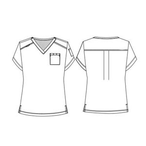 Top de soins infirmiers de luxe best-seller Uniformes hospitaliers de haute qualité dernière conception pour hommes et femmes avec service OEM - Product Image 4