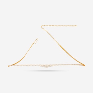 Ceinture en alliage de zircon pour bijoux de fête 190372 - Product Image 3
