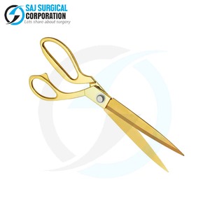 Ciseaux de tailleur ergonomiques 8 pouces poignée caoutchoutée en acier allemand pour de longues séances de couture sans fatigue - Product Image 3