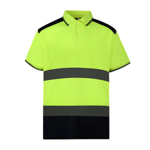 Ropa de Seguridad Reflectante de Poliéster, Ropa de Trabajo de Alta Visibilidad, Camiseta Polo de Seguridad Vial, Prenda Protectora Duradera - Product Image 5