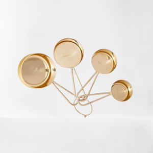 Juego de Cucharas Medidoras de Oro de Lujo, 4 Piezas, Hechas a Mano, Herramienta de Cocina de Alta Calidad para Uso Doméstico al Mejor Precio - Product Image 5