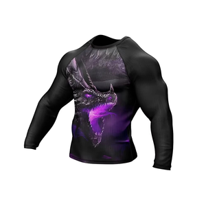 Custom MMA Rash Guards Wholesale High Quality BJJ Rash Guards Manufacturer for Daily Training and Jiu Jitsu Events - Product Image 2