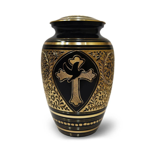 Urna de cremación de Metal de estilo americano más vendida, artesanías de calidad asegurada, el mejor exportador de suministros funerarios - Product Image 3