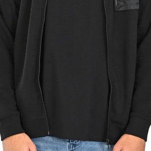 Wholesale Custom Heavy 100% Cotton Zip Hoodie for Men Streetwear Oversized Hoodies Plain Dyed Plus Size for Winter OEM Service - Product Image 6