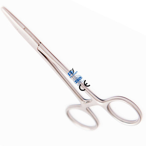 Porte-aiguille Halsey en acier inoxydable, Logo allemand personnalisé de qualité supérieure Offre Spéciale/porte-aiguille Halsey à prix raisonnable - Product Image 1