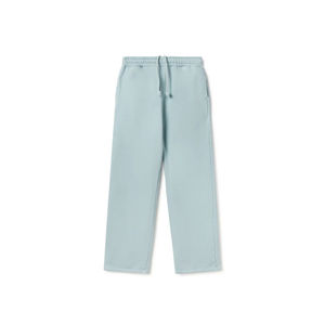 Premium os blanc jambe droite pantalons de survêtement 450 GSM haute qualité coupe personnalisée coudre coupe ample Active bas taille XL caractéristique unie - Product Image 1