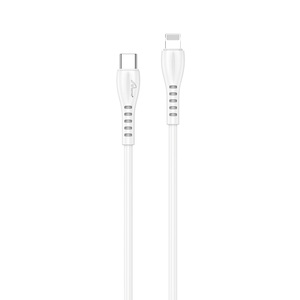 PD 35W 20CM Cable de carga rápida Tipo-C a Tipo-C IP CB-331CL blanco para dispositivos USB - Product Image 1