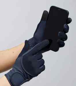 Gants d'équitation d'hiver en cuir ultra respirant professionnels, vente en gros équestre, logo personnalisé, durables, confortables et antidérapants - Product Image 5