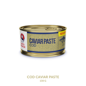 Caviar de morue délicieux "Lux", 130 g, Vente en gros auprès du fabricant - Product Image 1