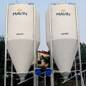 Silos de alimentación en stock más vendidos para silo de alimentación de cerdo pequeño para acero inoxidable de cerdo del fabricante de Vietnam - Product Image 1