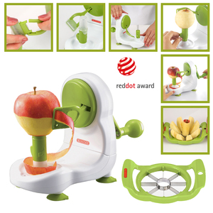 Manual <b>Apple</b> <b>Peeler</b> Slicer Set Hand Crank Fruit Peeling Machine With <b>Apple</b> Cutter For Home Kitchen - Product Image 1