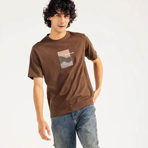 T-shirt Homme Col Rond Manches Courtes Imprimé par Transfert Thermique Écologique Séchage Rapide Tendance Design Unique Tissu Respirant Faible MOQ - Product Image 4