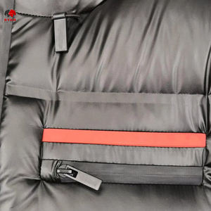 Veste matelassée à capuche amovible, veste matelassée à capuche coupe-vent, veste matelassée d'hiver à capuche isolée, veste matelassée d'hiver - Product Image 4