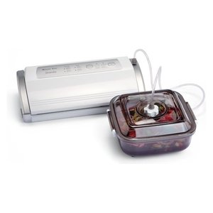 Sellador al Vacío Dinamika 220W 12L/Min con Bomba Individual para Bolsas y Contenedores, Uso Familiar - Product Image 2