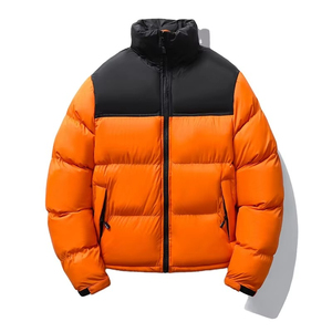 Blousons matelassés pour hommes et femmes, hiver, épais, chaud, rembourrage personnalisé, deux tons, tendance, manteaux à bulles, fermeture éclair, veste OEM - Product Image 6