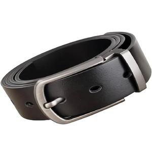 Fabricant de ceintures de créateur en cuir de vache véritable vintage pour hommes avec boucle en laiton nickelé réversible tailles personnalisées - Product Image 2