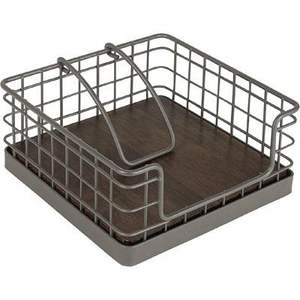 Cesta de servilletas de hierro Premium adecuada para hogares, cafeterías, hoteles y eventos de catering que ofrecen una calidad duradera y duradera - Product Image 3