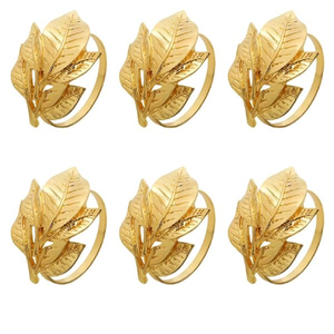 Nouvelle Arrivée Argent Flocon De Neige Conception Rond De Serviette Tendance Porte-Anneau De Serviette En Métal Pour Les Décorations De Fête Article - Product Image 2