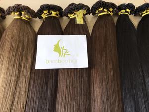 Pointe plate 100% Extensions de cheveux vietnamiens de luxe sans enchevêtrement, cheveux en soie le meilleur fournisseur de cheveux humains colorés Vietnam - Product Image 4