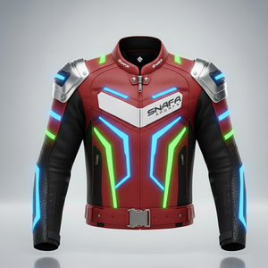 แจ็กเก็ตมอเตอร์ไซค์แจ็กเก็ตมอเตอร์ไซค์เสื้อกีฬากันลม - Product Image 1