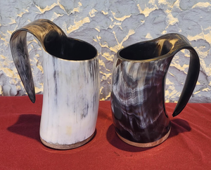 High Quality Eco-Friendly Viking Drinking Horn <b>Beer</b> <b>Mug</b> for Parties - Product Image 2