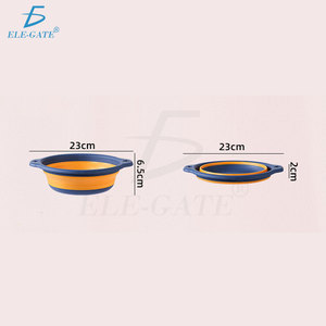 Ciotola Pieghevole in Plastica Taglia S per Lavaggio Verdure e Cesto per Frutta per Organizzazione Cucina - Product Image 2