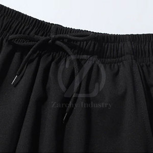 Service OEM – Ensemble T-shirt et short pour homme, motif uni, écologique et respirant en polyester/coton – Collection été - Product Image 4