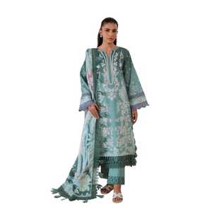 Ropa de mujer pakistaní India de la mejor calidad, de 3 piezas traje tradicional, último diseño, vestidos de novia asiáticos Shalwar Kameez - Product Image 1