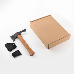 Fábrica de cubiertos OEM ODM personalizada al por mayor, hacha japonesa multiusos, mango de palisandro, hacha para acampar, herramientas de acero al carbono para exteriores - Product Image 4