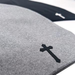 Custom Logo Satin Lined Beanie Silk Lining Slouchy Skull Cap Breathable Ski Cuffed Running Knit Cycling Hat <b>Bonnet</b> for Women <b>Men</b> - Product Image 3