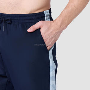 Pantalones de chándal de forro polar de algodón informales personalizados para hombre al por mayor, nuevos corredores deportivos de Hip Hop para hacer ejercicio al aire libre, fabricante OEM - Product Image 2