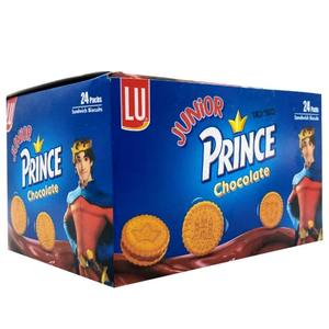 Biscuits croustillants LU Prince Choco avec des saveurs de crème douce et de chocolat, emballage en vrac, procédé de laminage, sans gluten, goût fiable - Product Image 1