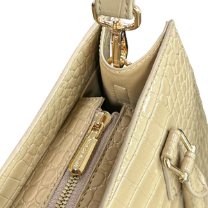 Sac à main en cuir verni de haute qualité de marque d'usine Min Ke OEM & ODM pour femmes sac de messager de luxe minimaliste de grande capacité - Product Image 5